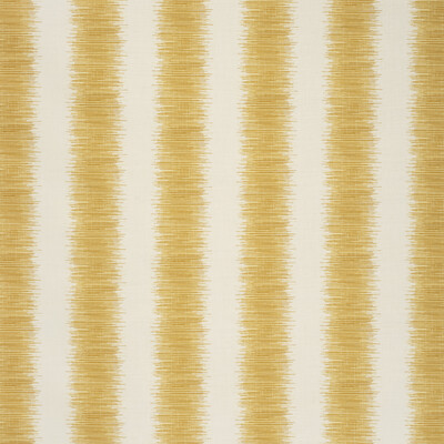 Lee Jofa 2020135.416.0 Hampton Stripe Multipurpose Fabric in Amber/ecru/Gold/Yellow