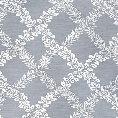 Lee Jofa 2020138.313.0 Leaf Trellis Multipurpose Fabric in Lichen/Turquoise