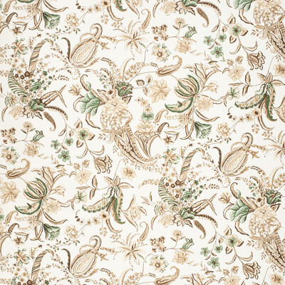 Lee Jofa 2020155.6316.0 Paisley Passion Multipurpose Fabric in Brow/gree/Multi/Brown/Green