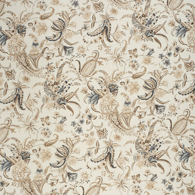 Lee Jofa 2020155.6501.0 Paisley Passion Multipurpose Fabric in Brow/navy/Multi/Brown/Dark Blue