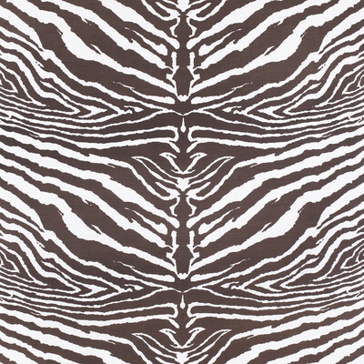 Lee Jofa 2020171.66.0 Zebra Multipurpose Fabric in Brown/Chocolate