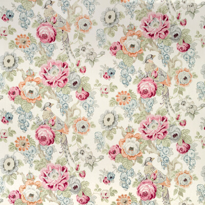 Lee Jofa 2020181.9722.0 Avondale Print Multipurpose Fabric in Berry/slate/Multi/Pink/Rust