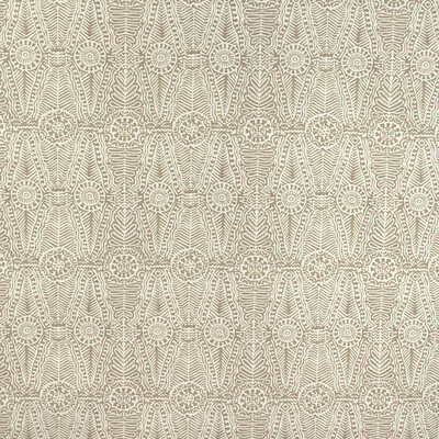 Lee Jofa 2020184.116.0 Drayton Print Multipurpose Fabric in Buff/Taupe