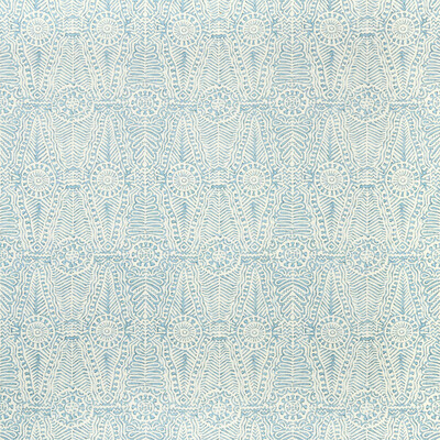 Lee Jofa 2020184.13.0 Drayton Print Multipurpose Fabric in Aegean/Turquoise