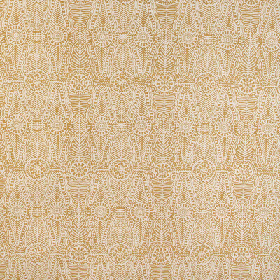 Lee Jofa 2020184.40.0 Drayton Print Multipurpose Fabric in Maize/Yellow/Gold