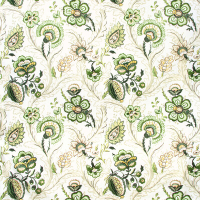 Lee Jofa 2020186.311.0 Wimberly Print Multipurpose Fabric in Leaf/pebble/Green