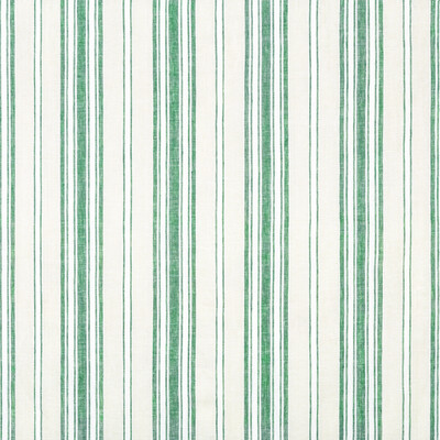 Lee Jofa 2020189.1630.0 Laurel Stripe Multipurpose Fabric in Spruce/Green/Emerald