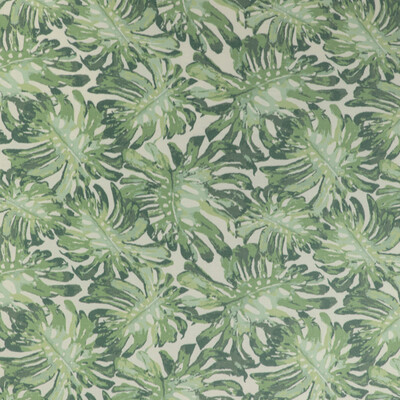 Lee Jofa 2020199.230.0 Calapan Print Multipurpose Fabric in Green/Chartreuse/Celery