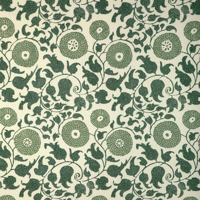 Lee Jofa 2020204.33.0 Eldora Print Multipurpose Fabric in Juniper/leaf/Green