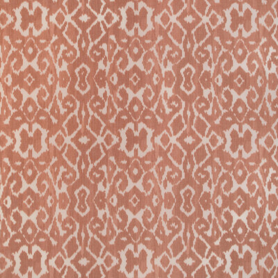 Lee Jofa 2020206.12.0 Toponas Print Multipurpose Fabric in Spice/Orange/White