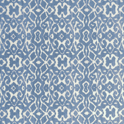 Lee Jofa 2020206.505.0 Toponas Print Multipurpose Fabric in Denim/Blue