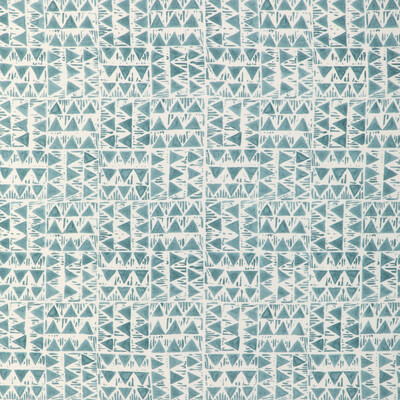 Lee Jofa 2020210.13.0 Yampa Print Multipurpose Fabric in Mist/Teal