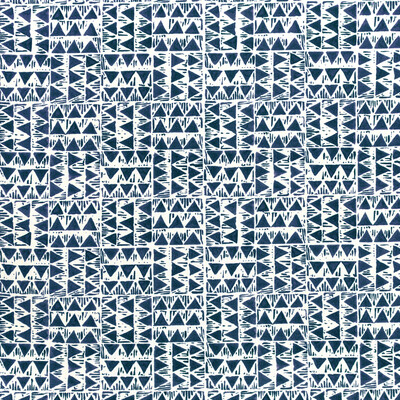 Lee Jofa 2020210.505.0 Yampa Print Multipurpose Fabric in Navy/Blue/Dark Blue/Indigo