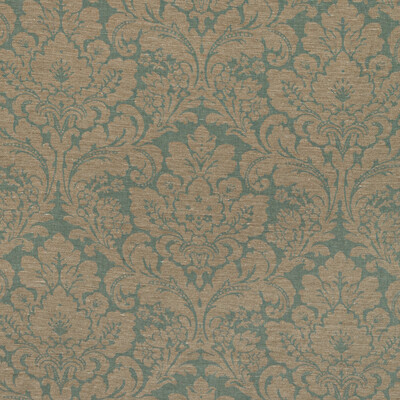 Lee Jofa 2020212.1516.0 Acanthus Damask Multipurpose Fabric in Blue/Beige