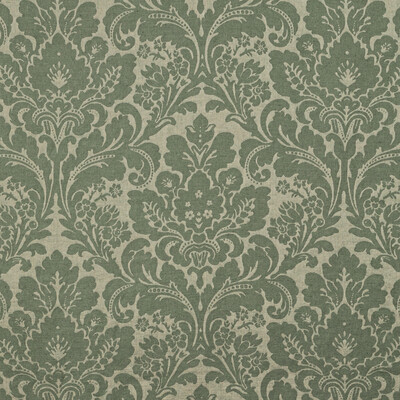 Lee Jofa 2020212.3030.0 Acanthus Damask Multipurpose Fabric in Loden/Green/Olive Green