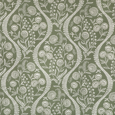 Lee Jofa 2020219.3.0 Floriblanca Multipurpose Fabric in Green/Sage
