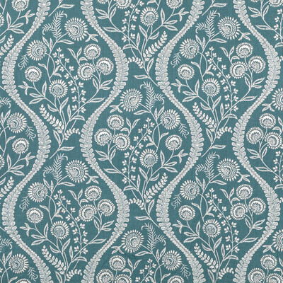 Lee Jofa 2020219.515.0 Floriblanca Multipurpose Fabric in Blue