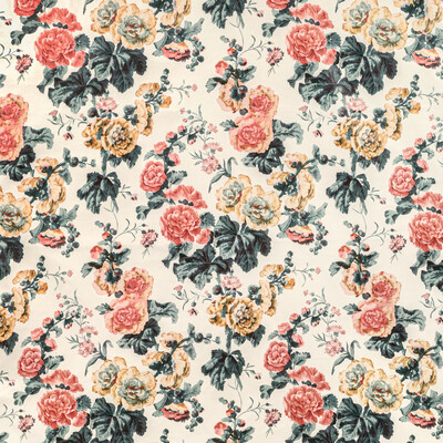 Lee Jofa 2020221.1617.0 Upton Cotton Multipurpose Fabric in Tea/rose/Multi/Pink/Beige
