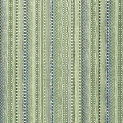 Lee Jofa 2021101.335.0 Palmete Weave Upholstery Fabric in Aqua/Turquoise/Green