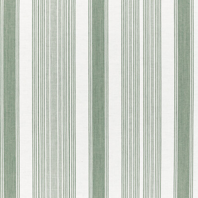 Lee Jofa 2021102.30.0 Tablada Stripe Upholstery Fabric in Mist/Turquoise/Green