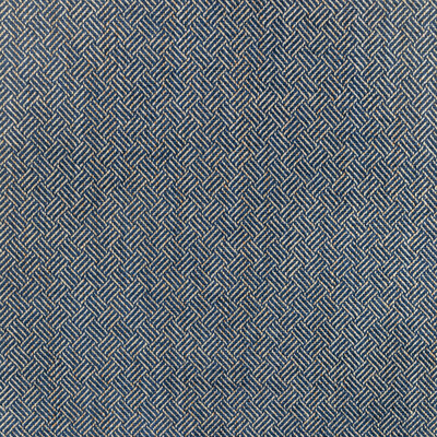 Lee Jofa 2021109.50.0 Leon Weave Upholstery Fabric in Navy/Blue/Dark Blue