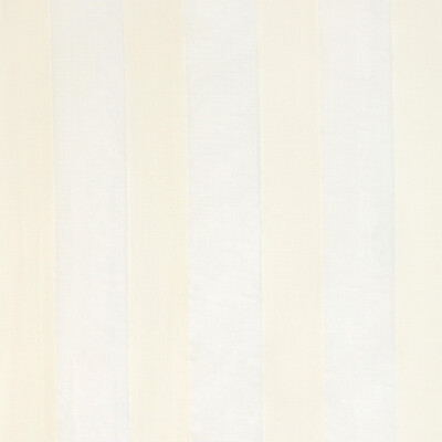 Lee Jofa 2021110.1.0 Vincent Sheer Drapery Fabric in Ecru/White