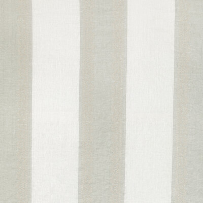 Lee Jofa 2021123.123.0 Banner Sheer Drapery Fabric in Sage/Green/White