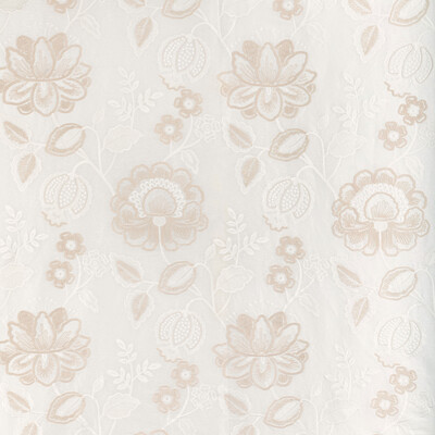 Lee Jofa 2021124.16.0 Miramar Sheer Drapery Fabric in Ecru/White/Beige