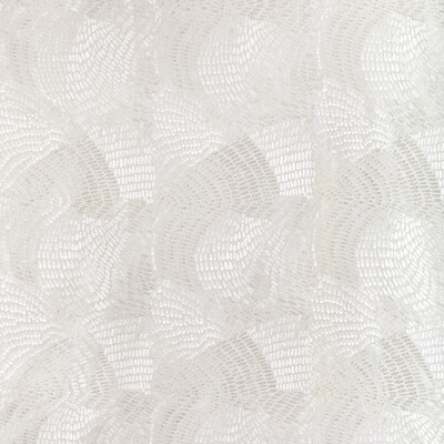 Lee Jofa 2021125.1.0 Toro Sheer Drapery Fabric in Ivory/White