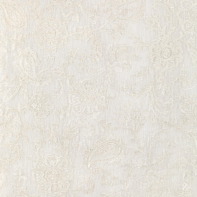 Lee Jofa 2021128.1.0 Varley Sheer Drapery Fabric in Ivory/White