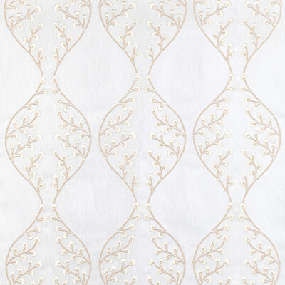 Lee Jofa 2021130.1601.0 Lillie Sheer Drapery Fabric in Ivory/pearl/White/Beige