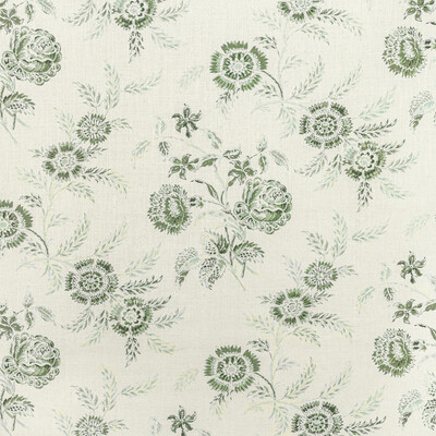 Lee Jofa 2022101.3.0 Boutique Floral Multipurpose Fabric in Celery/Green/Sage