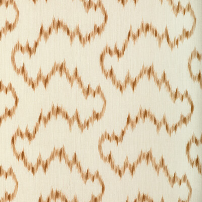 Lee Jofa 2022104.6116.0 Mallorcan Ikat Multipurpose Fabric in Camel/Ivory/Bronze