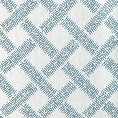 Lee Jofa 2022105.1511.0 Garden Trellis Weave Multipurpose Fabric in Sky/Ivory/Light Blue/Blue