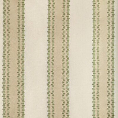 Lee Jofa 2022113.1623.0 Waldon Stripe Drapery Fabric in Celery/Olive Green/Green