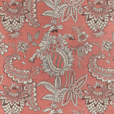 Lee Jofa 2022115.19.0 Jennings Print Multipurpose Fabric in Red/Beige/Brown