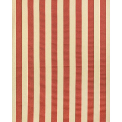 Lee Jofa 2022120.916.0 Avenue Stripe Multipurpose Fabric in Crimson/ecru/Red/Beige