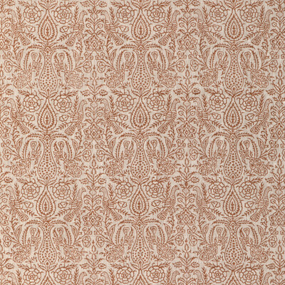 Lee Jofa 2023101.12.0 Haven Handblock Multipurpose Fabric in Spice/Orange