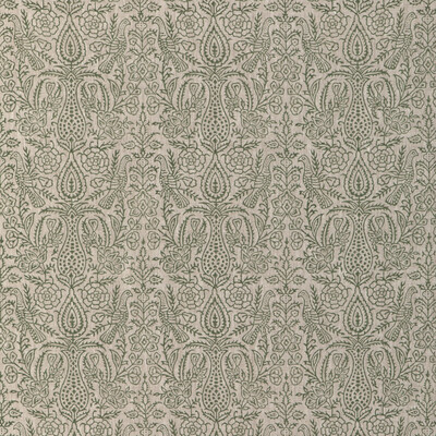 Lee Jofa 2023101.3.0 Haven Handblock Multipurpose Fabric in Moss/Green