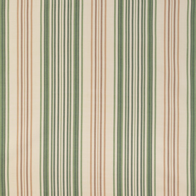 Lee Jofa 2023104.316.0 Upland Stripe Upholstery Fabric in Fern/Green/Celery/Beige