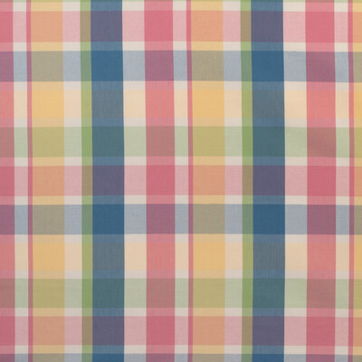 Lee Jofa 2023107.517.0 Fisher Plaid Multipurpose Fabric in Navy/petal/Blue/Pink