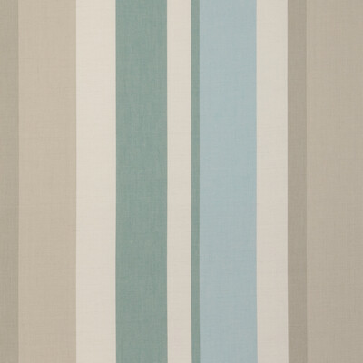 Lee Jofa 2023108.1511.0 Fisher Stripe Multipurpose Fabric in Sky/stone/Blue/Taupe