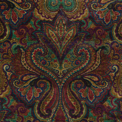 Lee Jofa 2023113.195.0 Carswell Velvet Upholstery Fabric in Topaz/ruby/Multi