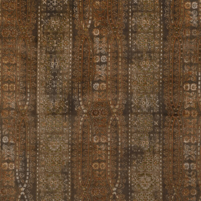 Lee Jofa 2023114.64.0 Brympton Velvet Upholstery Fabric in Umber/Brown/Gold/Orange
