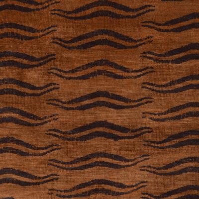 Lee Jofa 2023115.404.0 Beckett Velvet Upholstery Fabric in Brass/Gold/Brown