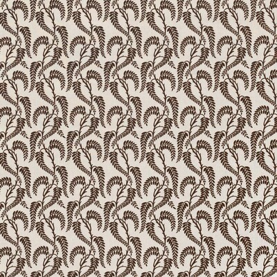 Lee Jofa 2023136.61.0 Wisteria Multipurpose Fabric in Brown White Ln/Brown/White