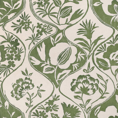 Lee Jofa 2023141.30.0 Calathea Print Multipurpose Fabric in Leaf/Green