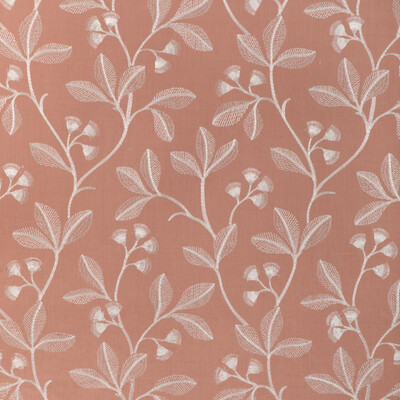 Lee Jofa 2023144.7.0 Iris Embroidery Drapery Fabric in Petal/Pink/White