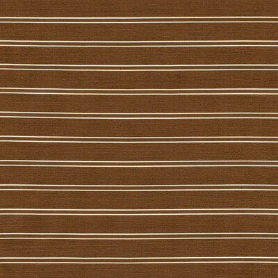 Lee Jofa 2024105.6.0 Horizon Stripe Multipurpose Fabric in Brown/White