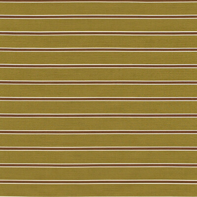Lee Jofa 2024105.630.0 Horizon Stripe Multipurpose Fabric in Brownolive/Green/Brown